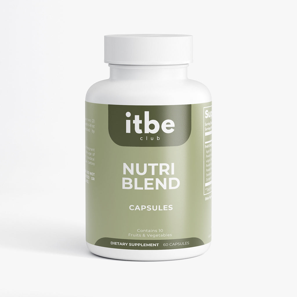 Nutri Blend - Fruits & Veggies — Whole-Food Blend for Digestive, Heart & Cellular Support (60 Capsules)
