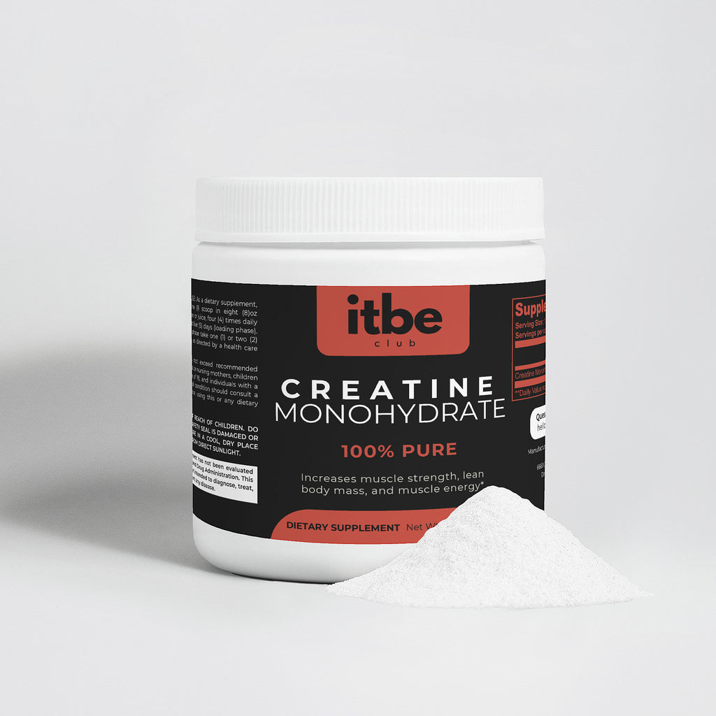 Creatine Monohydrate — Unflavored, Research-Backed Performance Support (250 g)