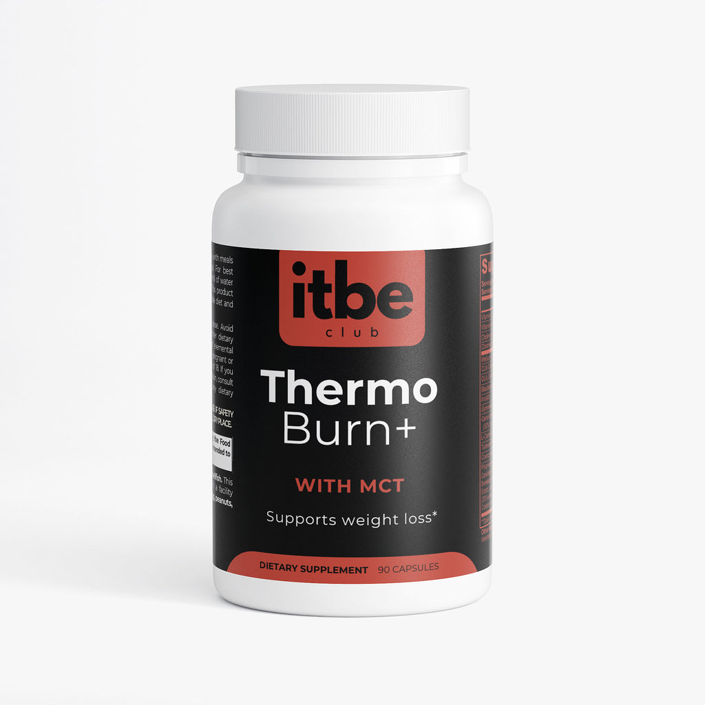 Thermo Burn+ with MCT — Metabolism Support with Carnitine, CLA, Chromium & Choline (90 Capsules)