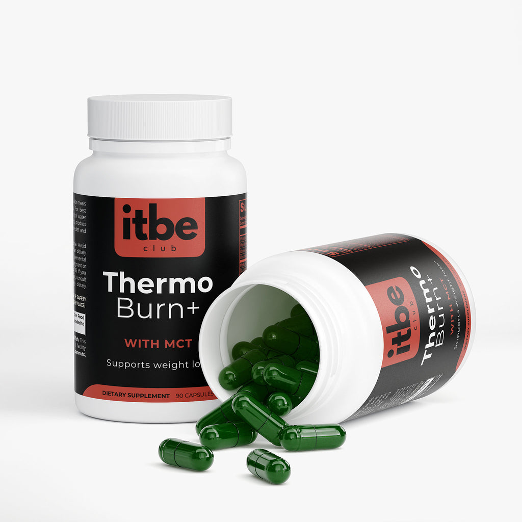 Thermo Burn+ with MCT — Metabolism Support with Carnitine, CLA, Chromium & Choline (90 Capsules)