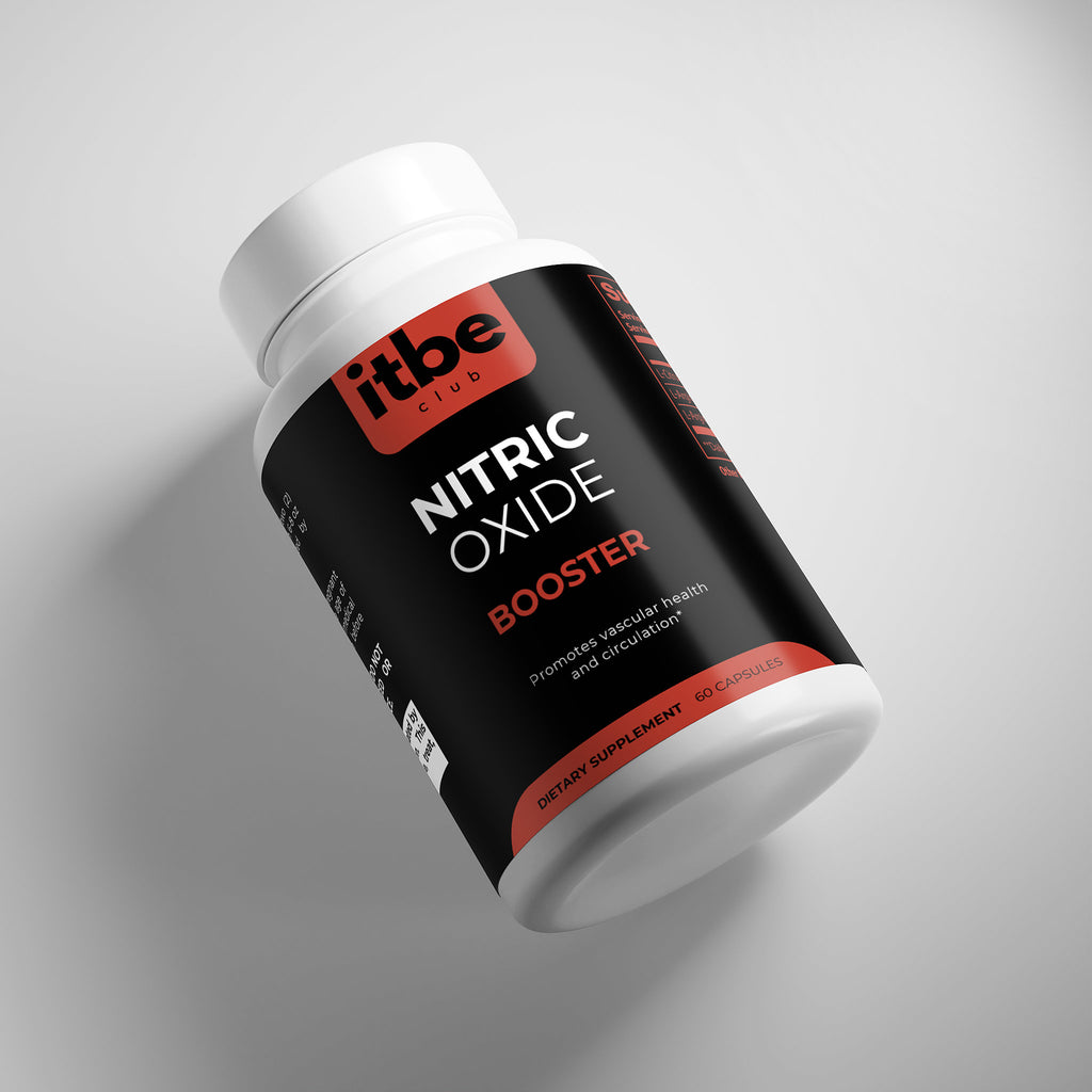 Nitric Oxide Booster — AAKG, L-Arginine HCl & L-Citrulline Malate | Blood-Flow, Pump & Endurance Support (60 Capsules)