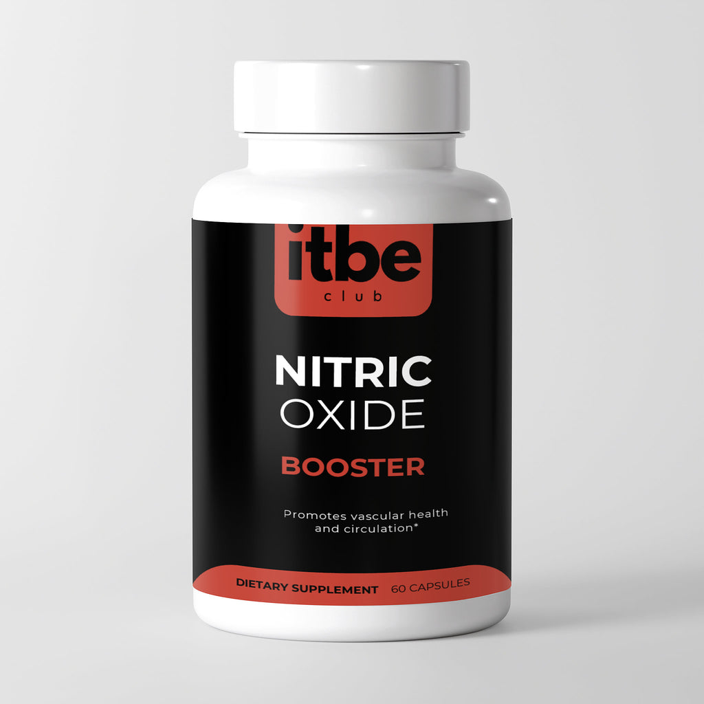 Nitric Oxide Booster — AAKG, L-Arginine HCl & L-Citrulline Malate | Blood-Flow, Pump & Endurance Support (60 Capsules)