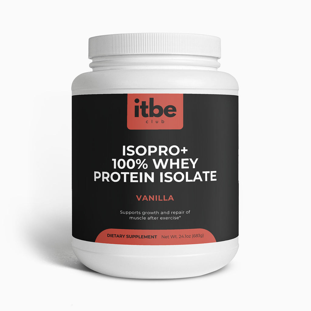 IsoPro+ 100% Whey Protein Isolate — Vanilla | Ultra-Pure Protein for Lean Muscle & Recovery (683 g)