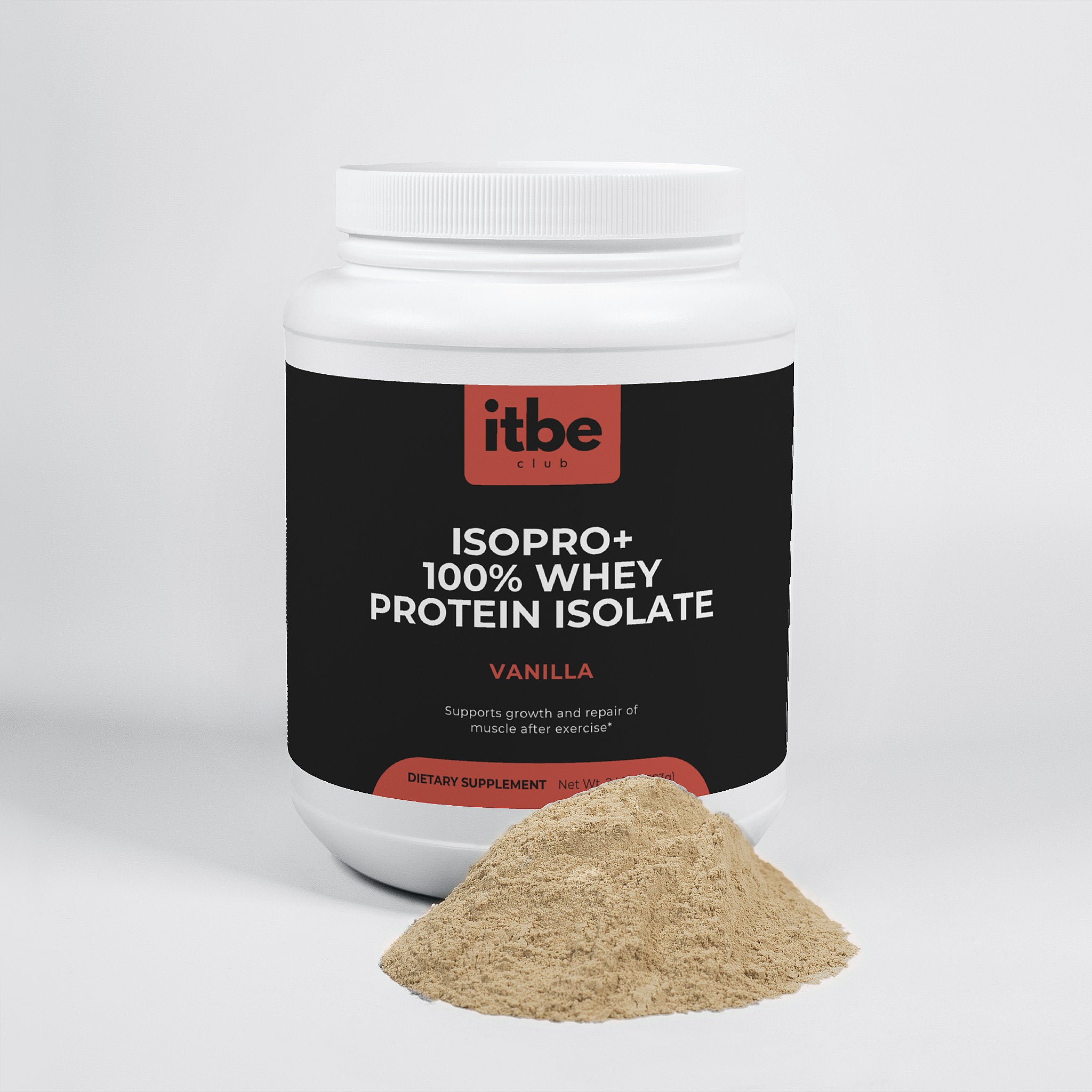 IsoPro+ 100% Whey Protein Isolate — Vanilla | Ultra-Pure Protein for Lean Muscle & Recovery (683 g)