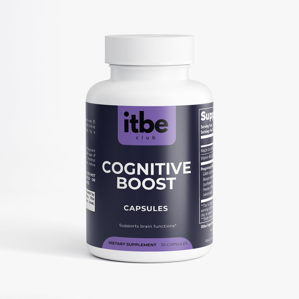 Cognitive Boost — Focus & Clarity Formula with Alpha-GPC, Bacopa, Phosphatidylserine, L-Tyrosine & L-Theanine (30 Capsules)