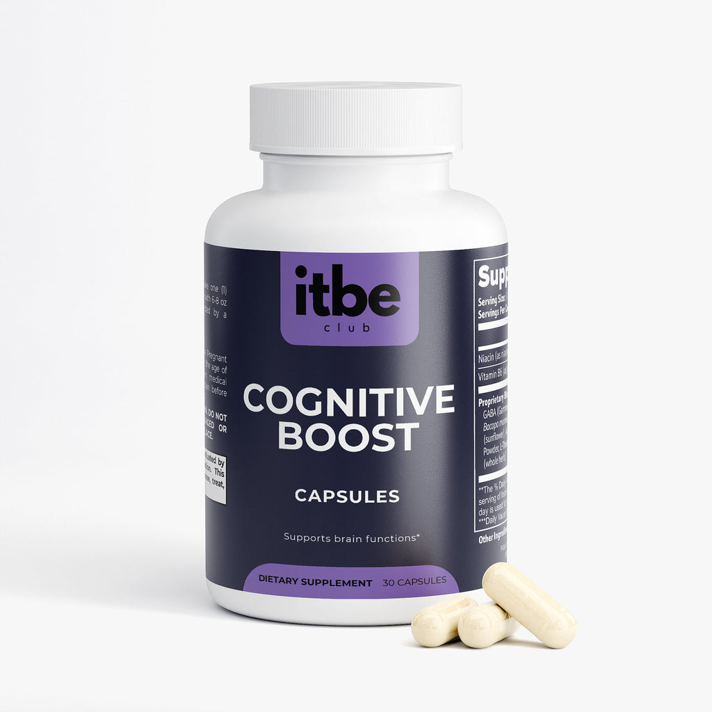 Cognitive Boost — Focus & Clarity Formula with Alpha-GPC, Bacopa, Phosphatidylserine, L-Tyrosine & L-Theanine (30 Capsules)