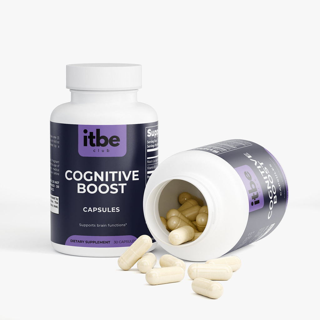 Cognitive Boost — Focus & Clarity Formula with Alpha-GPC, Bacopa, Phosphatidylserine, L-Tyrosine & L-Theanine (30 Capsules)