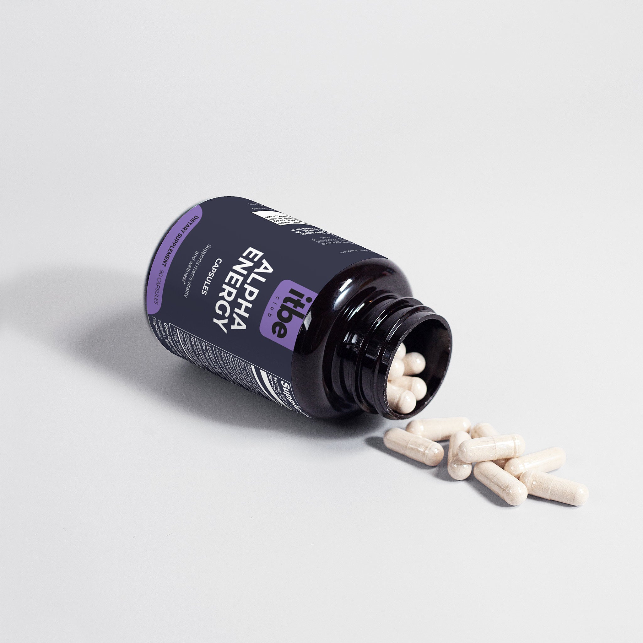 Alpha Energy — Men’s Vitality Formula with Zinc, Magnesium, Tribulus & Longjack (90 caps)