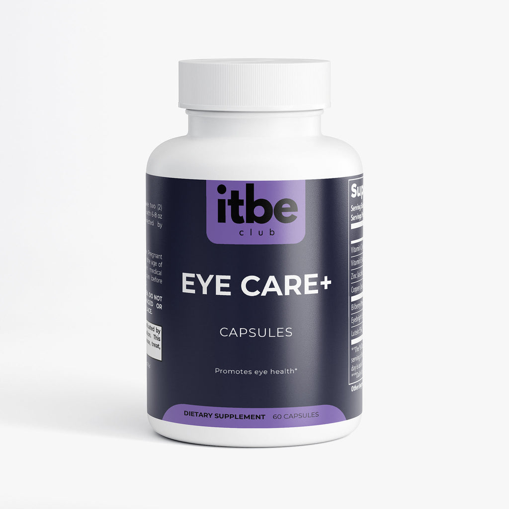 Eye Care+ Vision Support — Lutein, Bilberry, Eyebright & Antioxidants (60 caps)