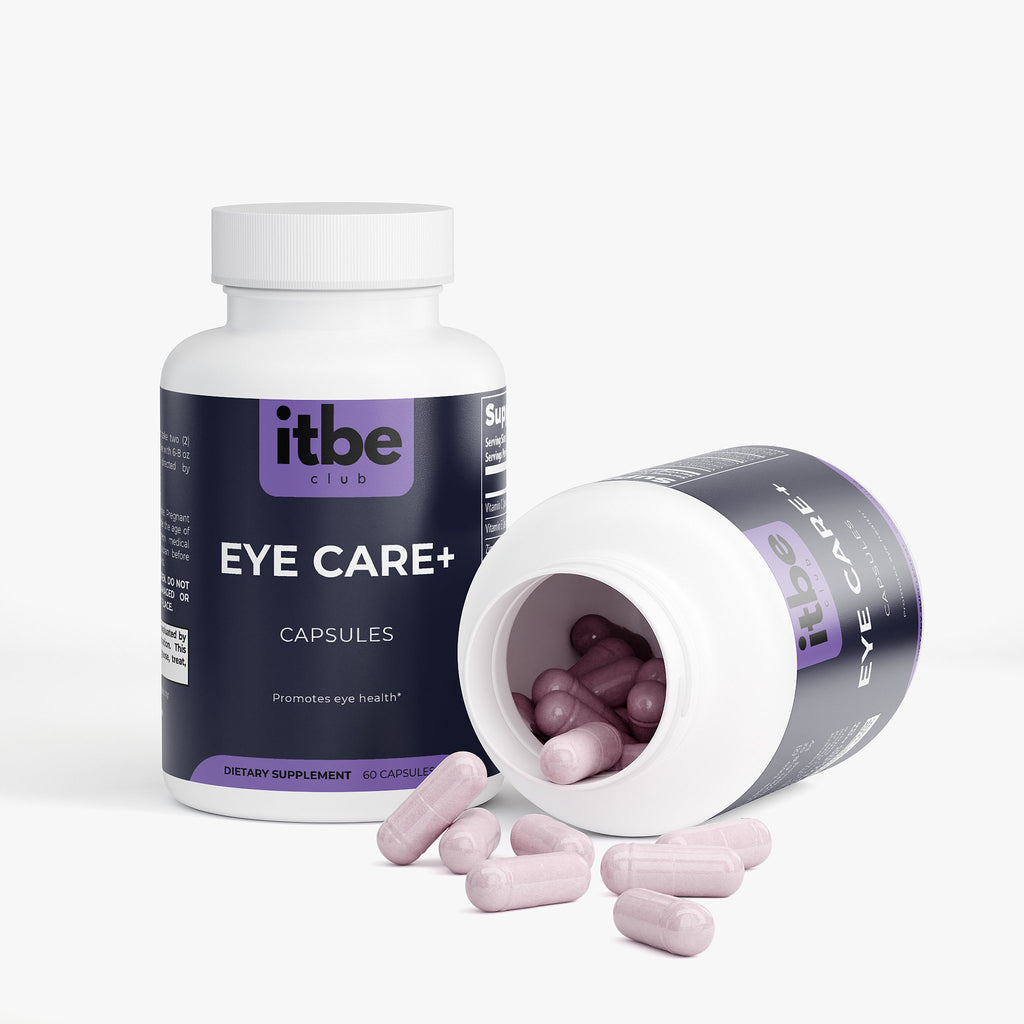 Eye Care+ Vision Support — Lutein, Bilberry, Eyebright & Antioxidants (60 caps)