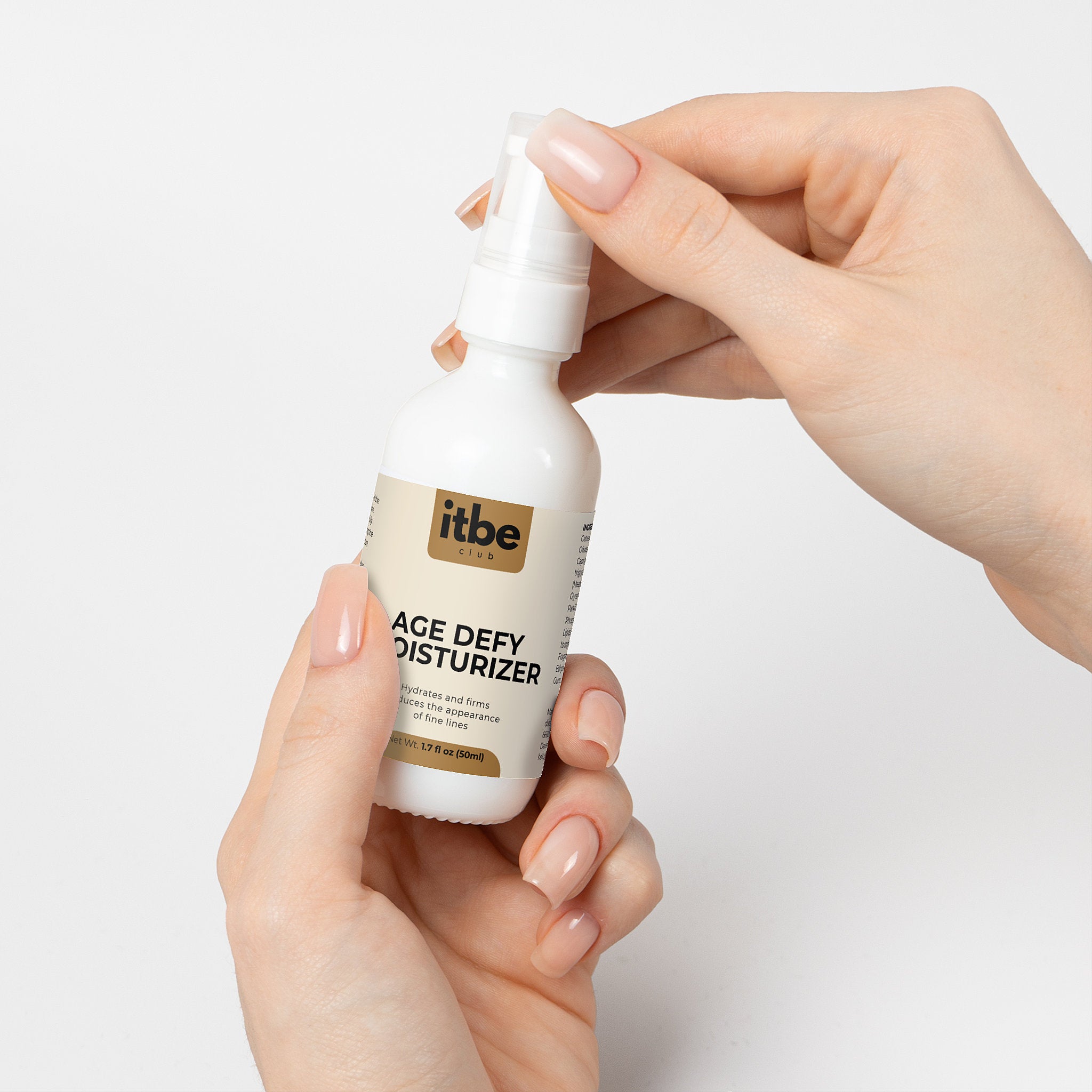 Age Defy Moisturizer — Peptide & Retinol Renewal Cream | Acetyl Octapeptide-3, Tripeptide-29, Ceramide NP (1.7 fl oz)