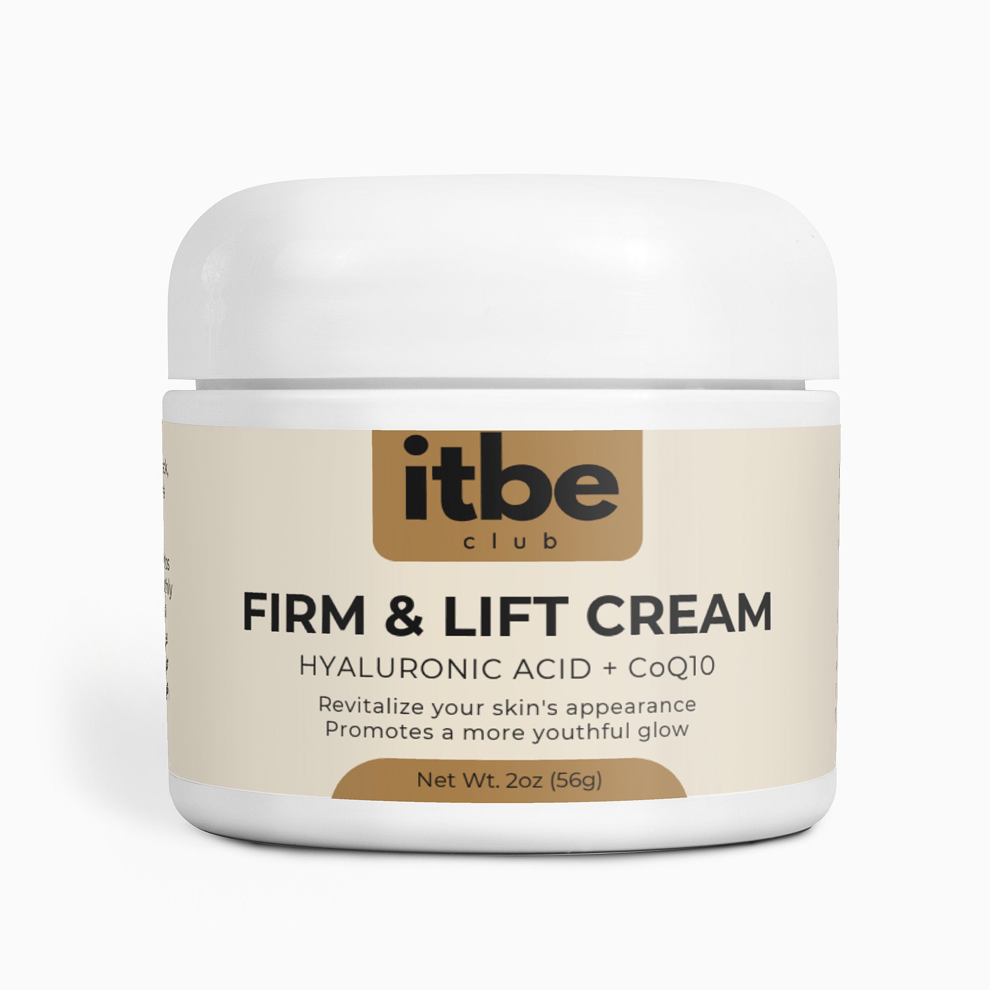 Firm & Lift Cream — DMAE, Hyaluronic Acid & CoQ10 | Skin-Firming, Hydrating, Revitalizing