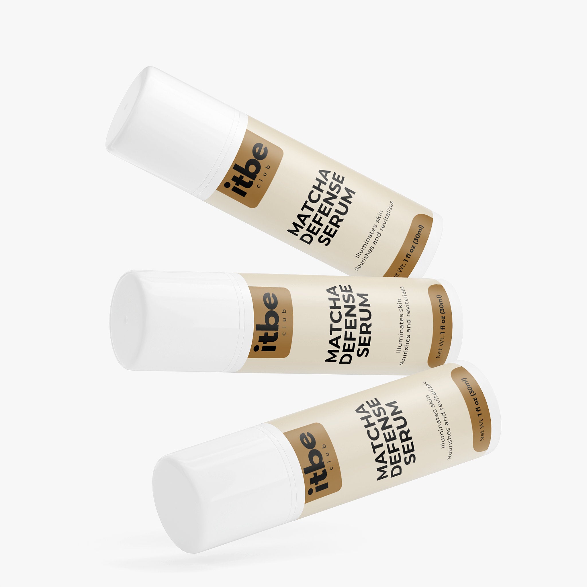 Matcha Defense – Green Tea Antioxidant Serum — High-Potency Camellia Sinensis & Tamanu (Calophyllum) | Lightweight Hydration & Environmental Defense (1 fl oz)