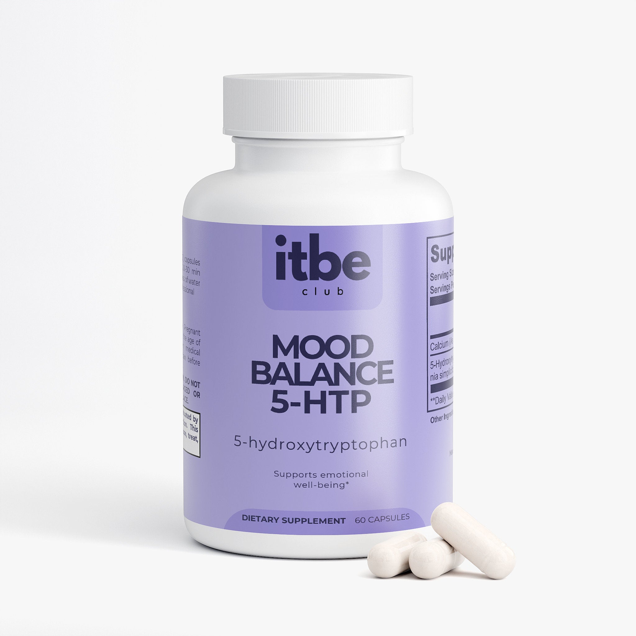 Mood Balance — 5-HTP from Griffonia Seed | Serotonin Support for Emotional Well-Being (60 Capsules)