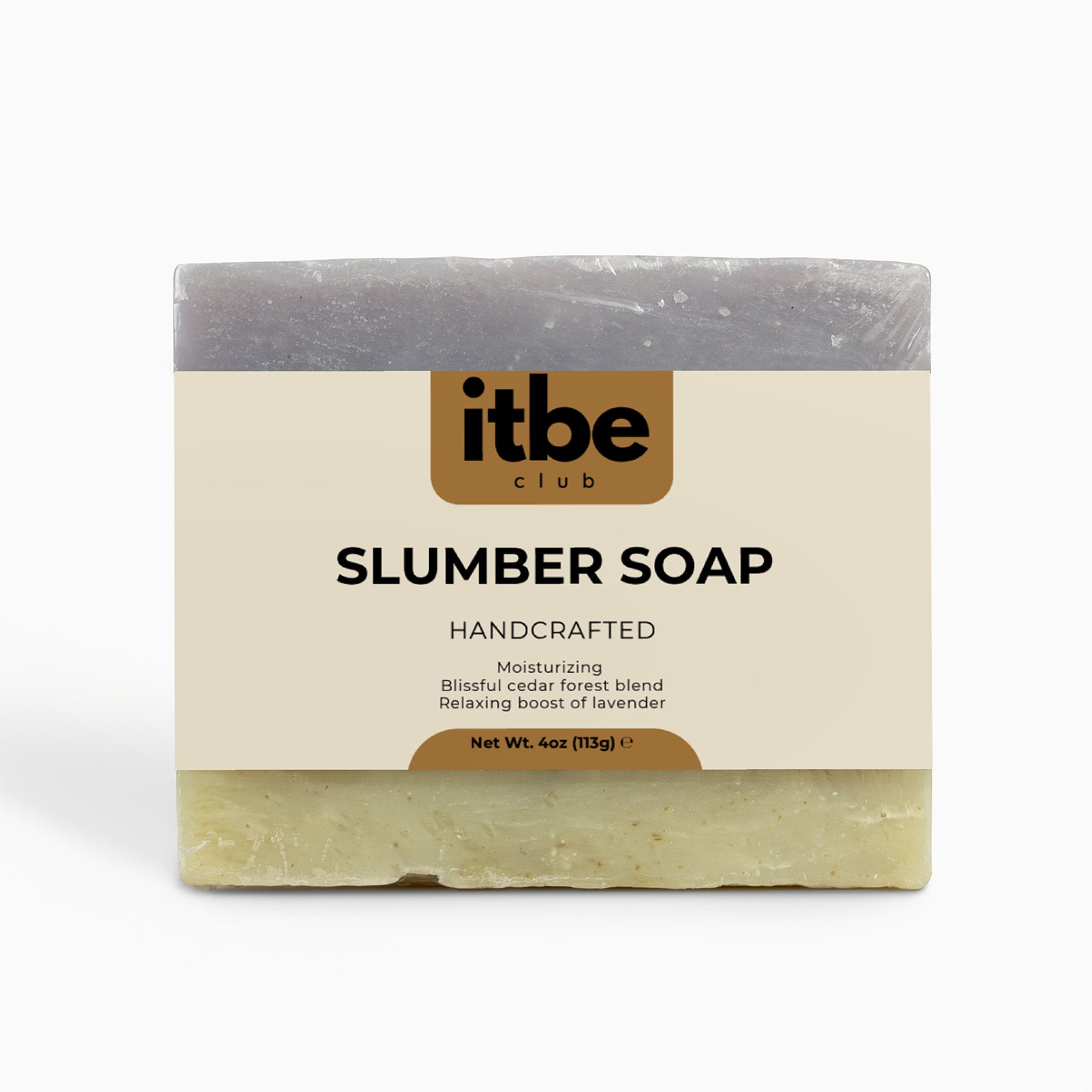 Slumber Soap — Fir Needle & Lavender | Moisturizing, Calming Cedar-Forest Aroma (4 oz)