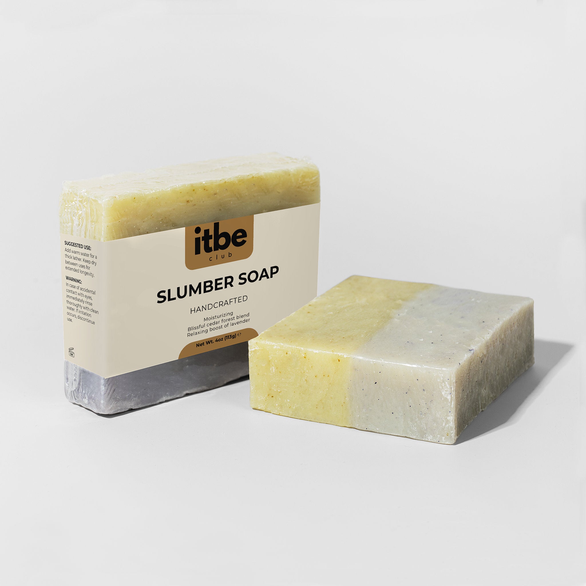 Slumber Soap — Fir Needle & Lavender | Moisturizing, Calming Cedar-Forest Aroma (4 oz)