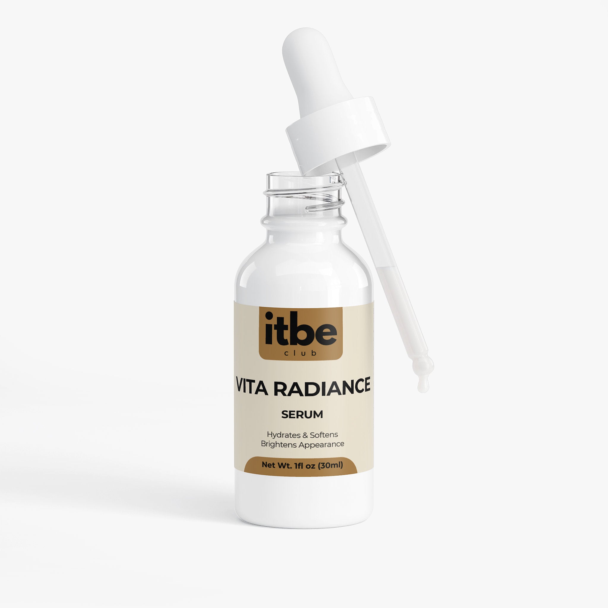 Vita Radiance Serum — Niacinamide (B3), Vitamin C & Vitamin E | Brightening, Hydrating Antioxidant Serum