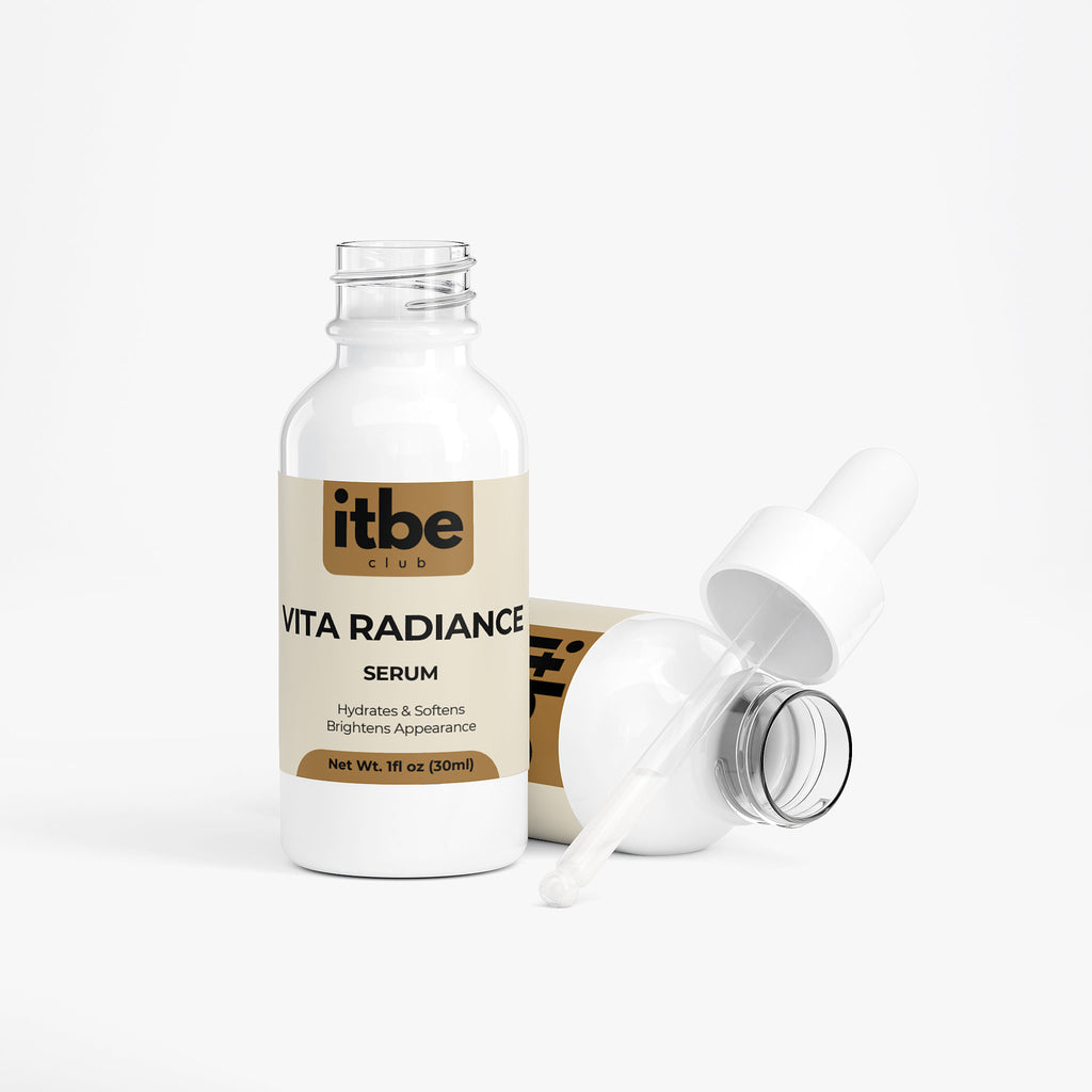 Vita Radiance Serum — Niacinamide (B3), Vitamin C & Vitamin E | Brightening, Hydrating Antioxidant Serum