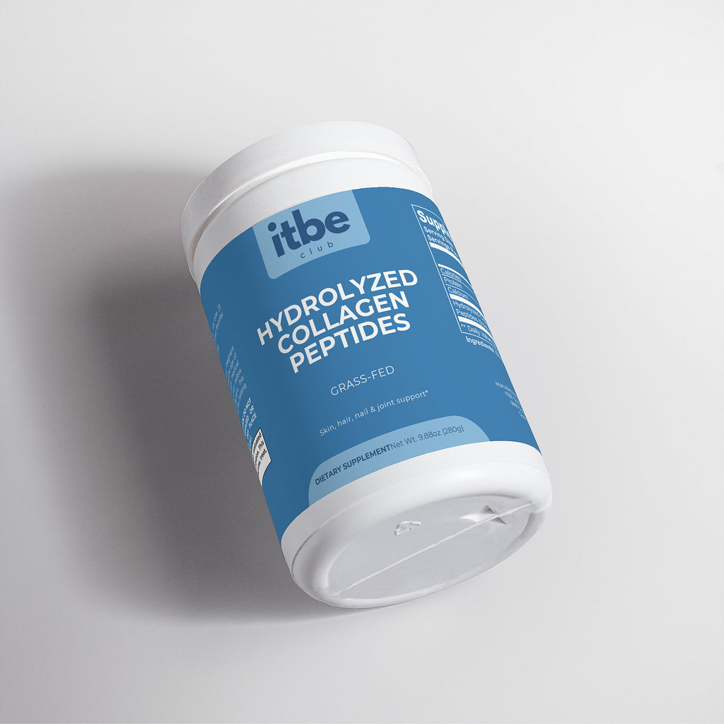 Hydrolyzed Collagen Peptides — Grass-Fed Type I & III for Skin, Hair, Nails, Joints & Bones (Unflavored, 280 g)