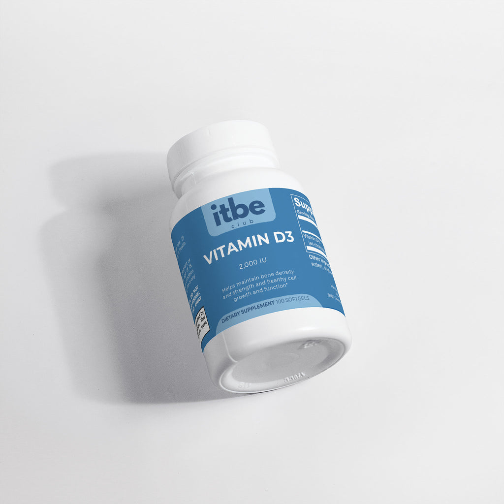 Vitamin D3 — Bone, Muscle & Immune Support (100 Softgels)