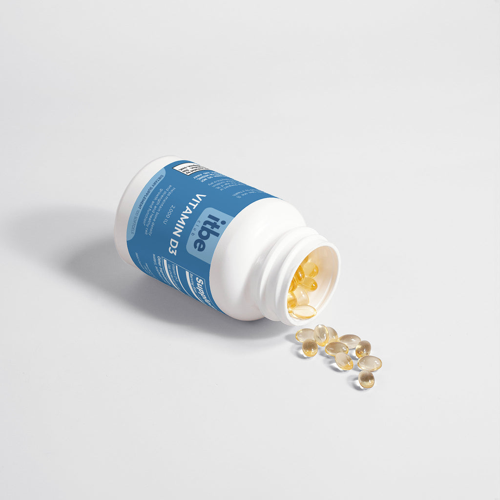 Vitamin D3 — Bone, Muscle & Immune Support (100 Softgels)