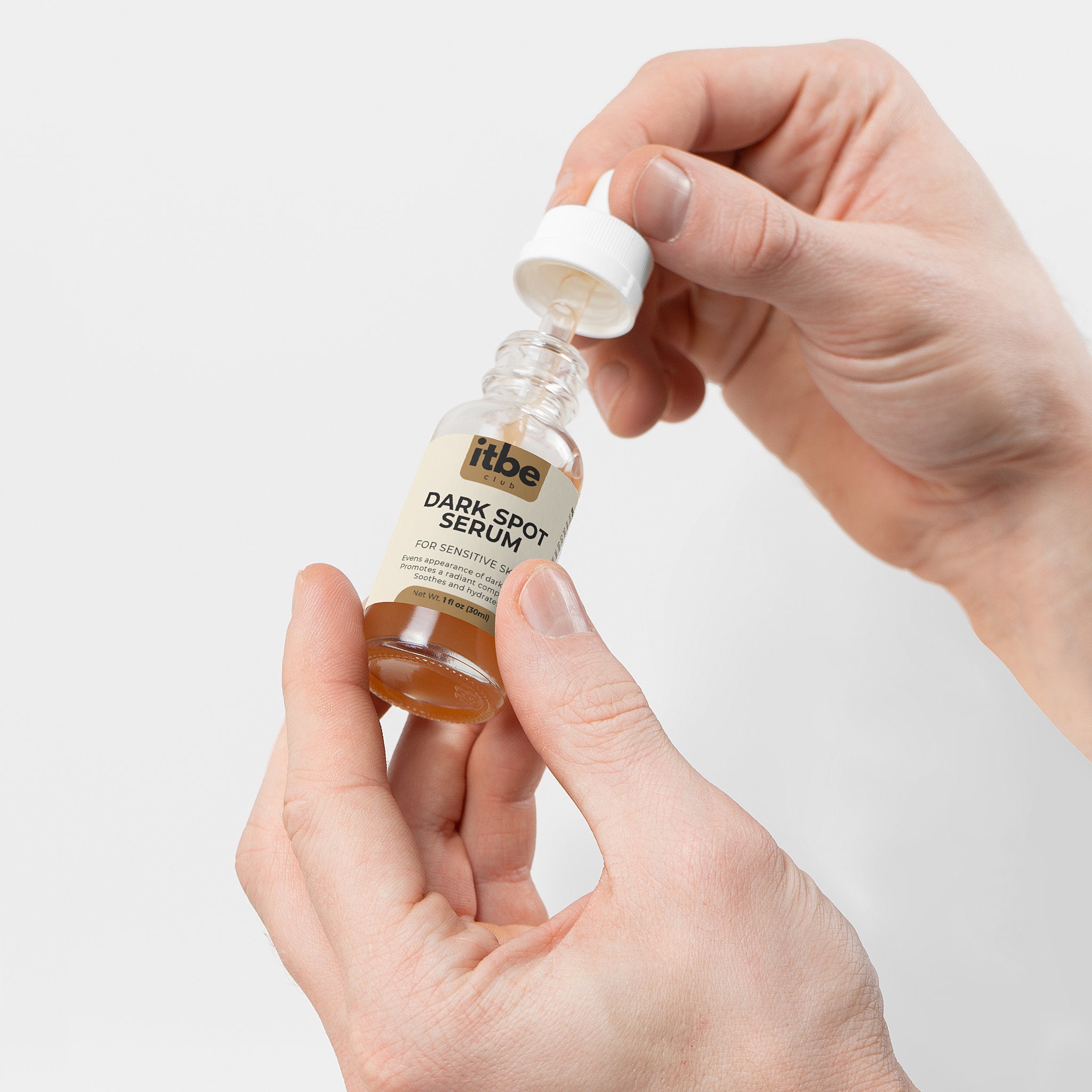 Dark Spot Serum for Sensitive Skin — Acid-Free Brightening with Mushroom Complex & Botanicals (1 fl oz)