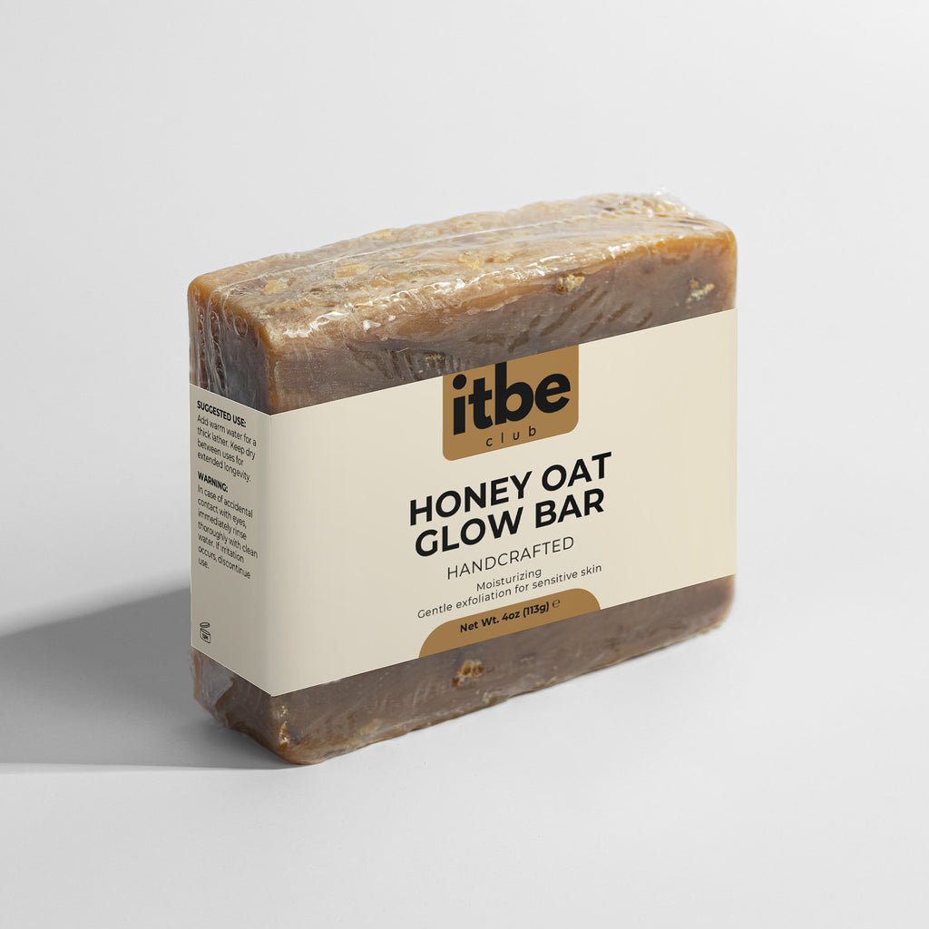 Handmade Oat Milk Honey Soap — Goat Milk, Oatmeal & Honey | Sensitive-Skin, Gentle Exfoliation (4 oz)