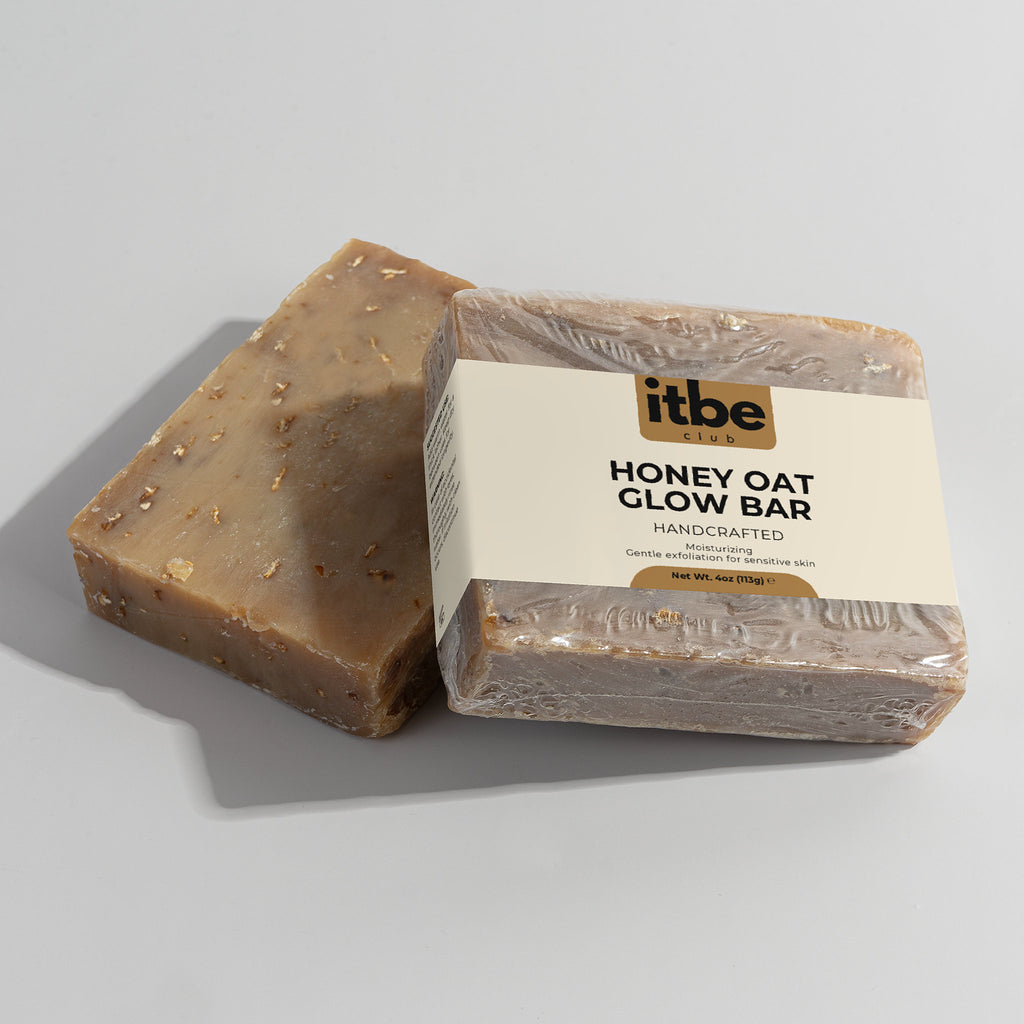 Handmade Oat Milk Honey Soap — Goat Milk, Oatmeal & Honey | Sensitive-Skin, Gentle Exfoliation (4 oz)