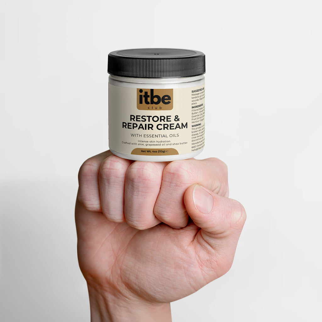 Recovery Cream — Aloe, Shea Butter & Menthol | Silky Hydration, Relaxing Botanical Comfort (4 oz)