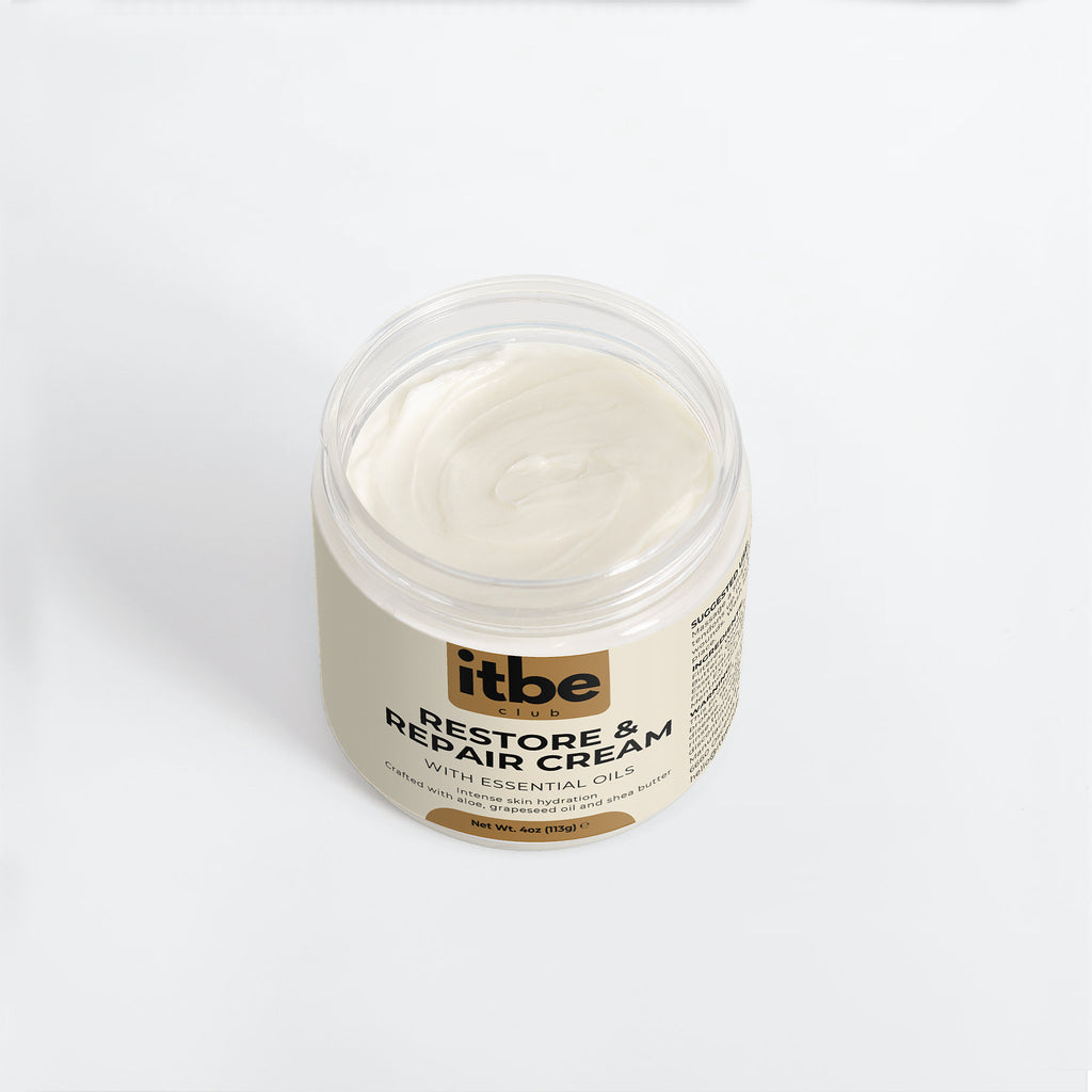 Recovery Cream — Aloe, Shea Butter & Menthol | Silky Hydration, Relaxing Botanical Comfort (4 oz)