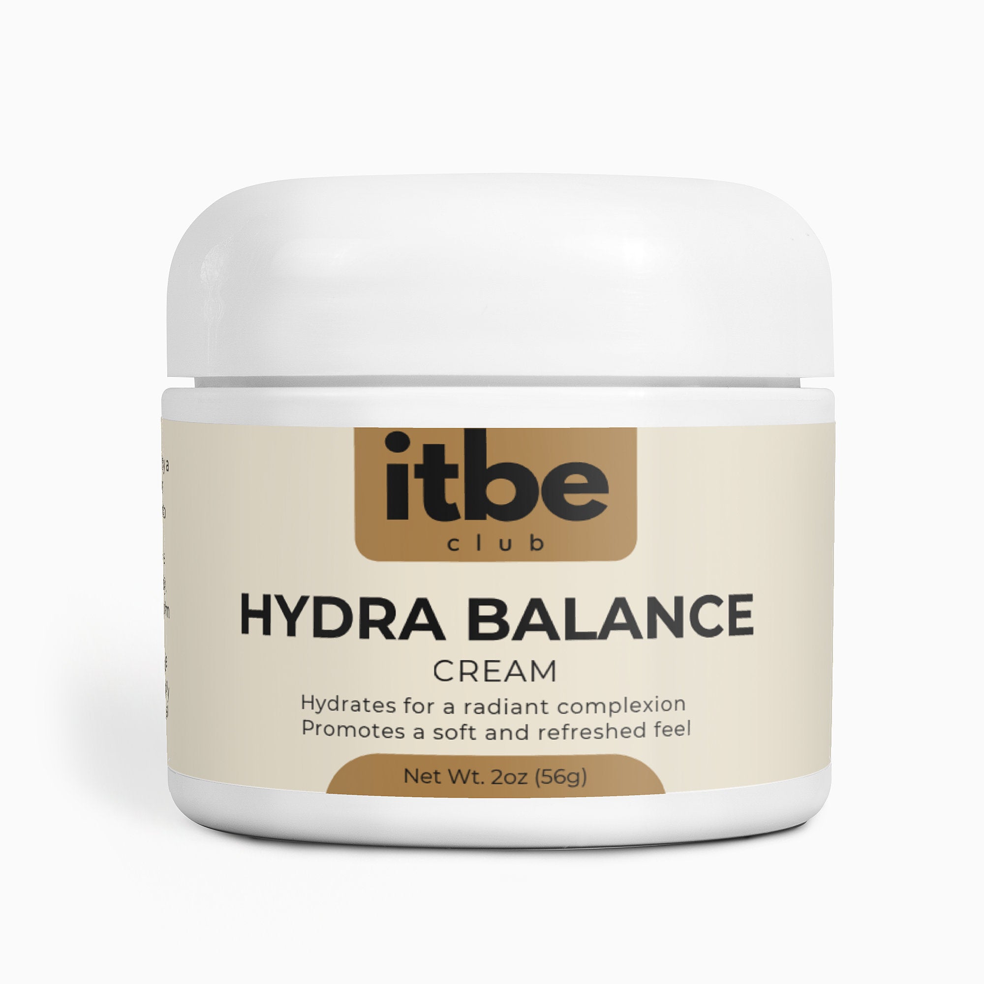 Skin Hydration Cream — Hyaluronic Acid, Avocado Oil & Vitamin E | Moisture-Boosting, Smoothing Daily Moisturizer (2 oz)