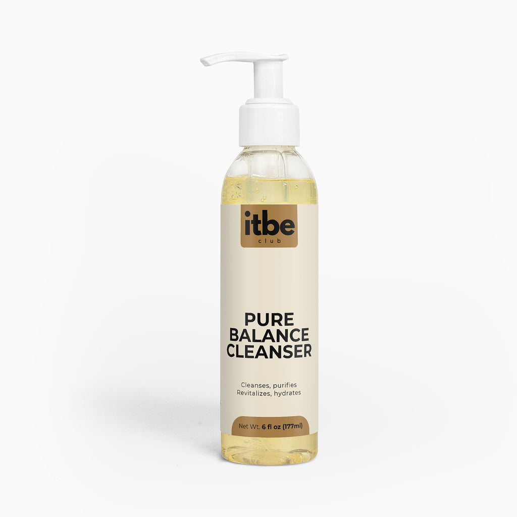 Pure Balance Cleanser — Oil-Free Gel with Watermelon, Apple & Witch Hazel | Gentle, Hydrating Makeup-Removing Face Wash (6 fl oz)