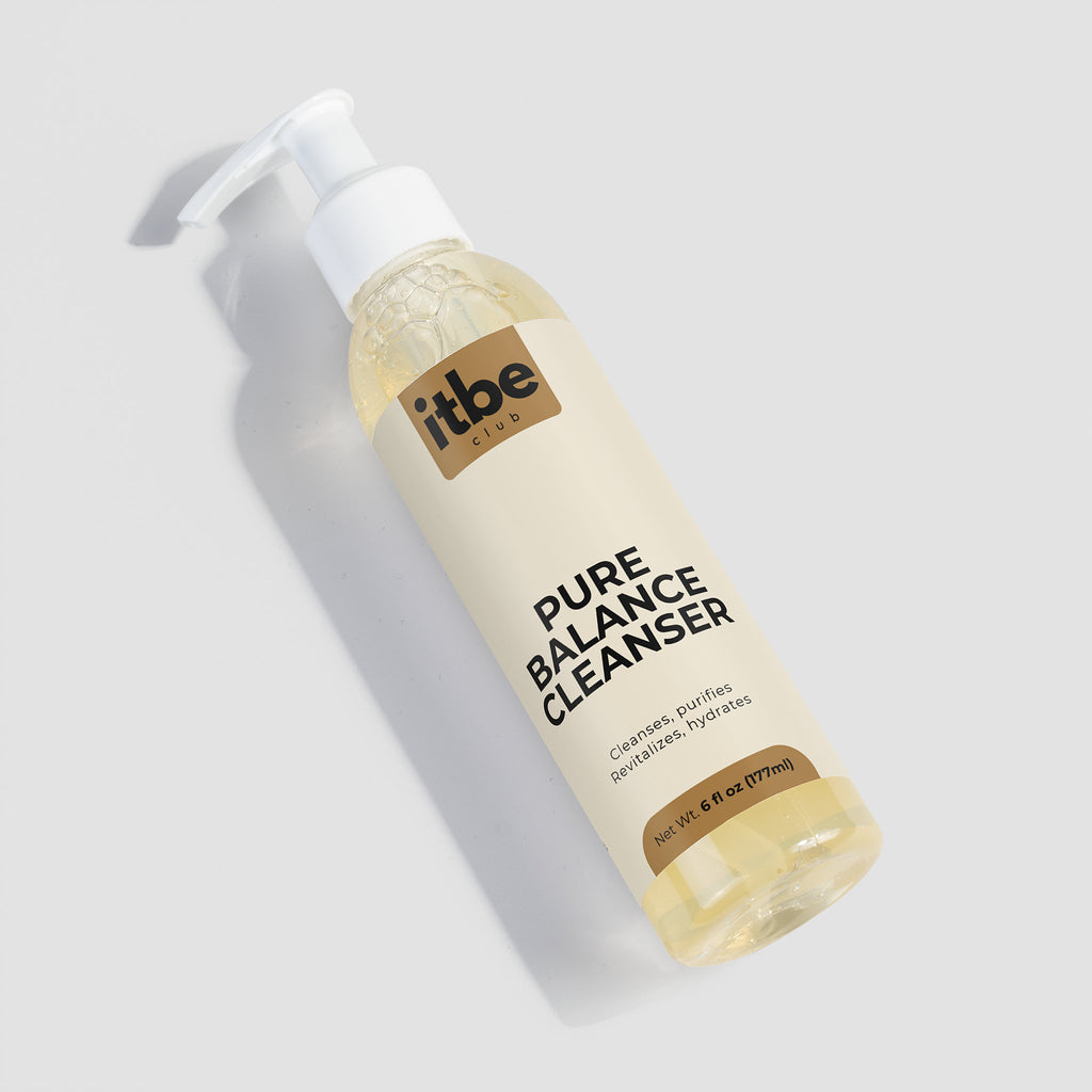 Pure Balance Cleanser — Oil-Free Gel with Watermelon, Apple & Witch Hazel | Gentle, Hydrating Makeup-Removing Face Wash (6 fl oz)