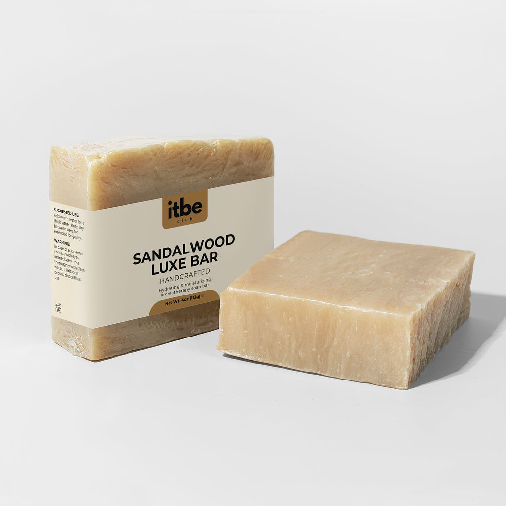 Sandalwood Luxe Bar — Rich Sandalwood Soap | Gentle, Moisturizing Cleanse for Sensitive Skin (4 oz)