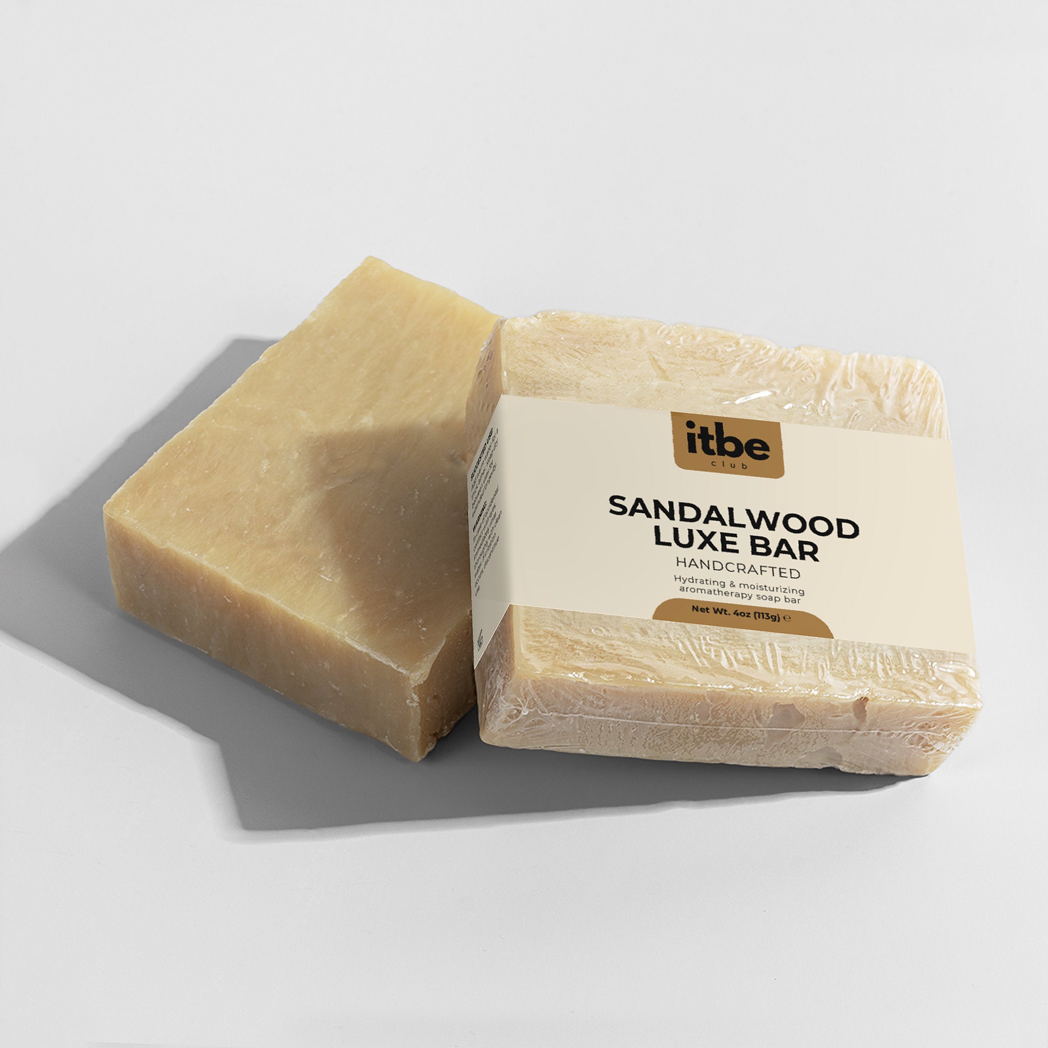 Sandalwood Luxe Bar — Rich Sandalwood Soap | Gentle, Moisturizing Cleanse for Sensitive Skin (4 oz)