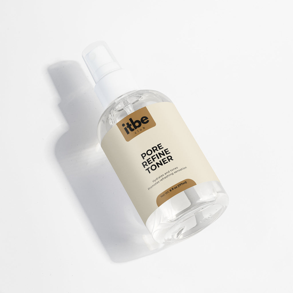 Pore Refine Toner — Witch Hazel & Sodium Hyaluronate | Hydrating, Texture-Refining, Barrier-Support (6 fl oz)