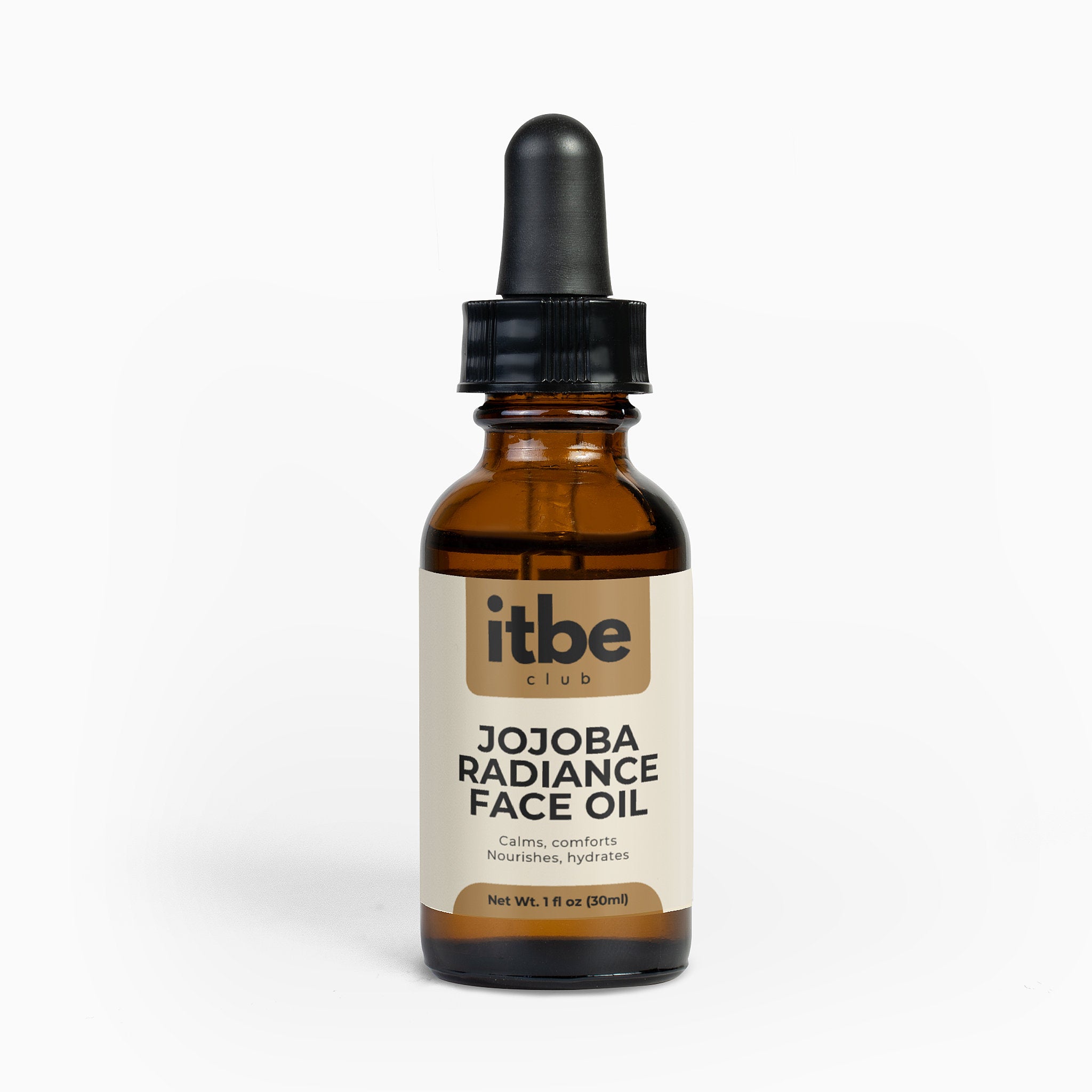 Jojoba Radiance Face Oil — Jojoba, Squalane & Magnolia Bark | Calming, Non-Comedogenic Hydration (1 fl oz)