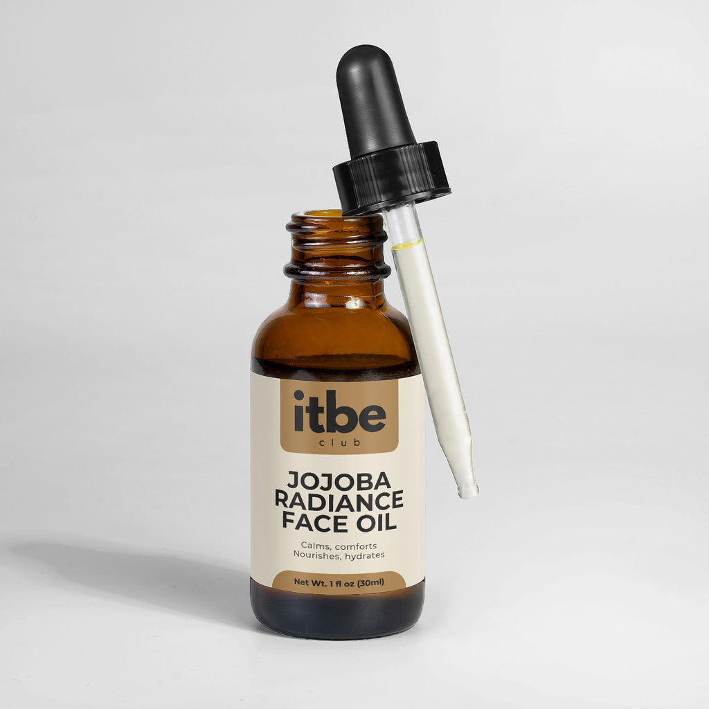 Jojoba Radiance Face Oil — Jojoba, Squalane & Magnolia Bark | Calming, Non-Comedogenic Hydration (1 fl oz)