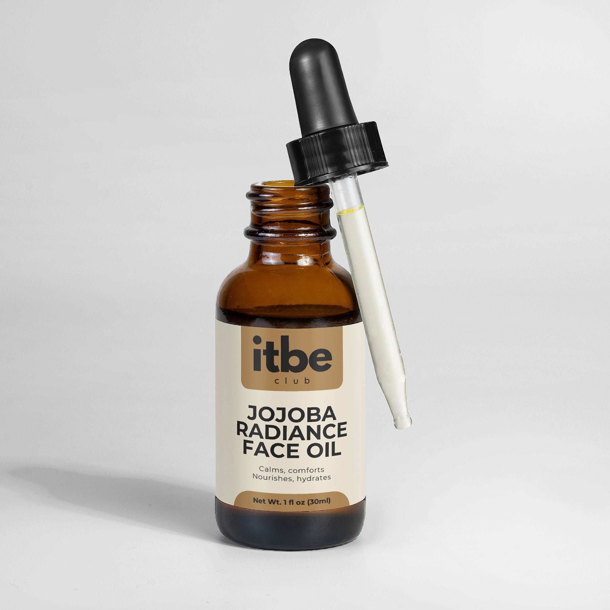 Jojoba Radiance Face Oil — Jojoba, Squalane & Magnolia Bark | Calming, Non-Comedogenic Hydration (1 fl oz)