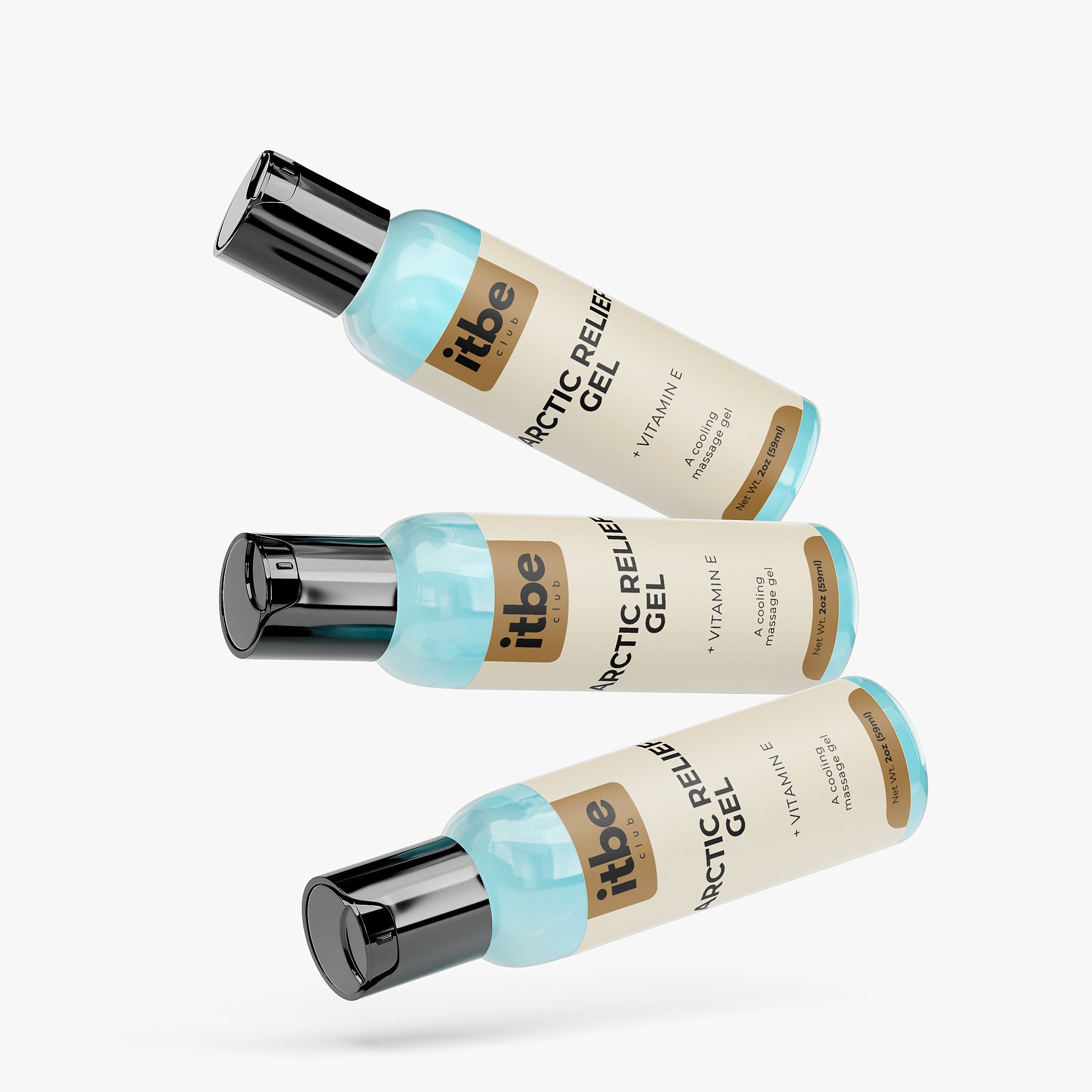 Arctic Relief Gel — Cooling Menthol, Witch Hazel & Arnica | Post-Workout Refresh & Hydrating Comfort (2 oz)