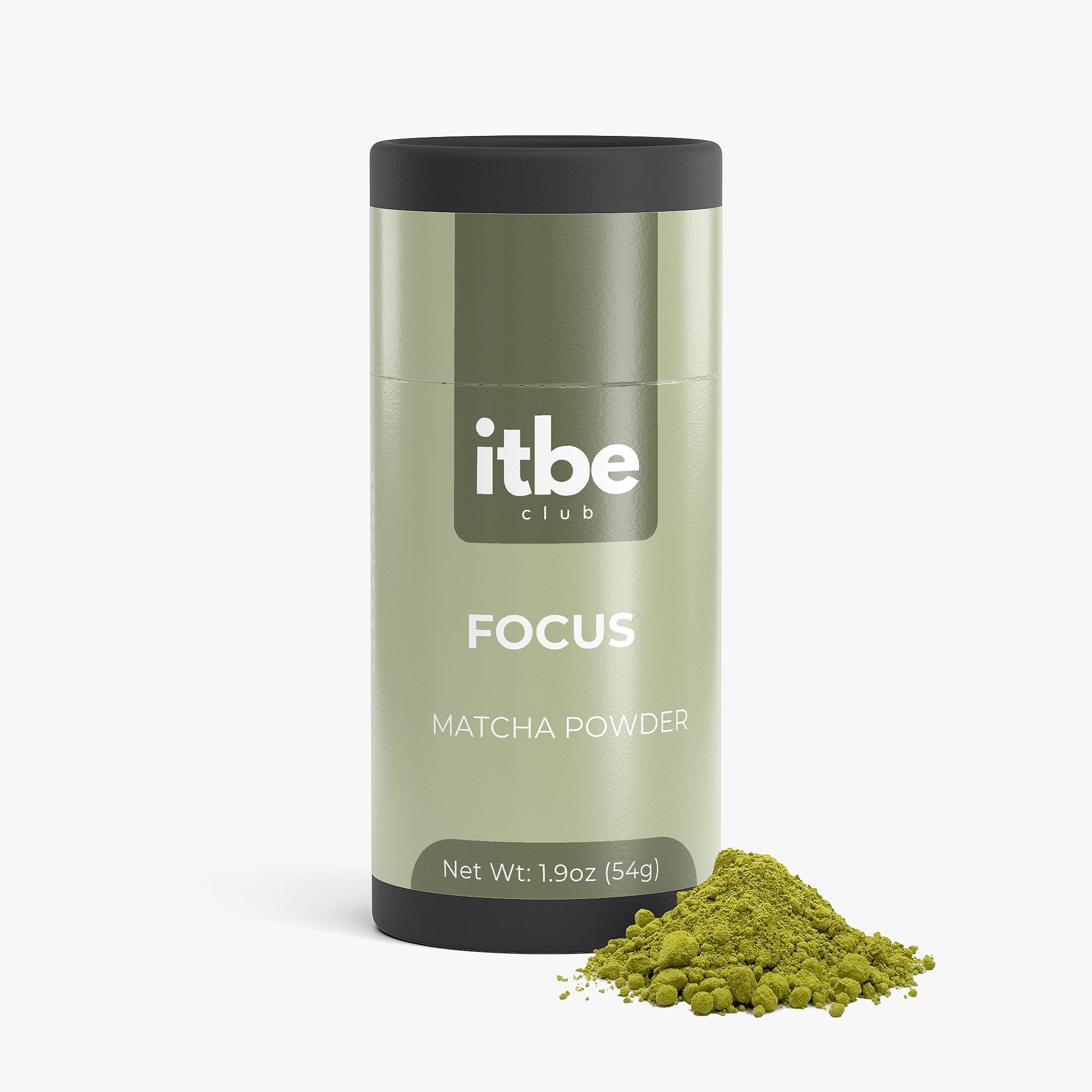 Focus Matcha Powder — Ceremonial Grade, Shade-Grown, Stone-Ground (54 g)