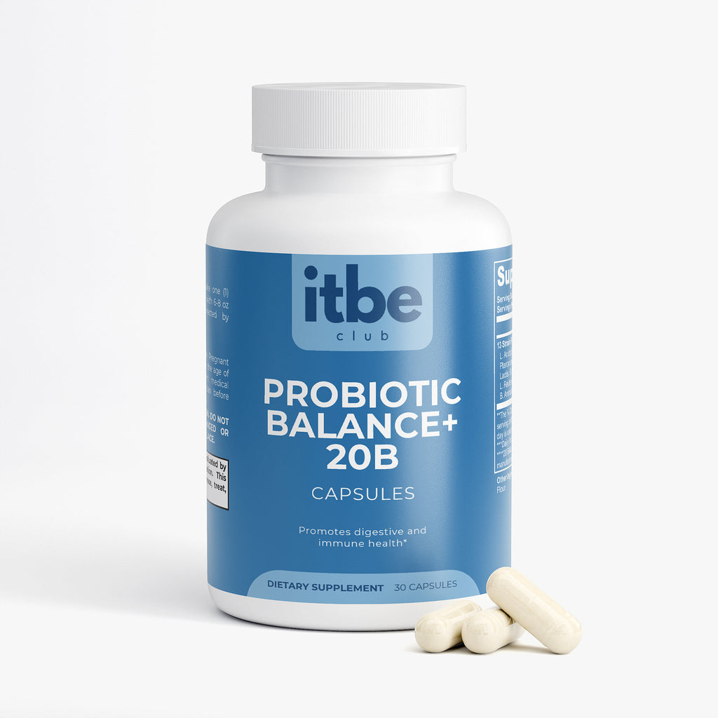 Probiotic Balance+ 20B — 13-Strain Daily Probiotic for Digestive & Immune Support (30 caps)