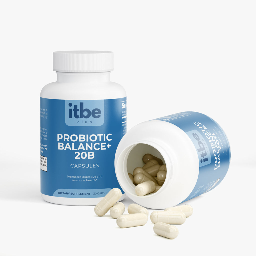 Probiotic Balance+ 20B — 13-Strain Daily Probiotic for Digestive & Immune Support (30 caps)