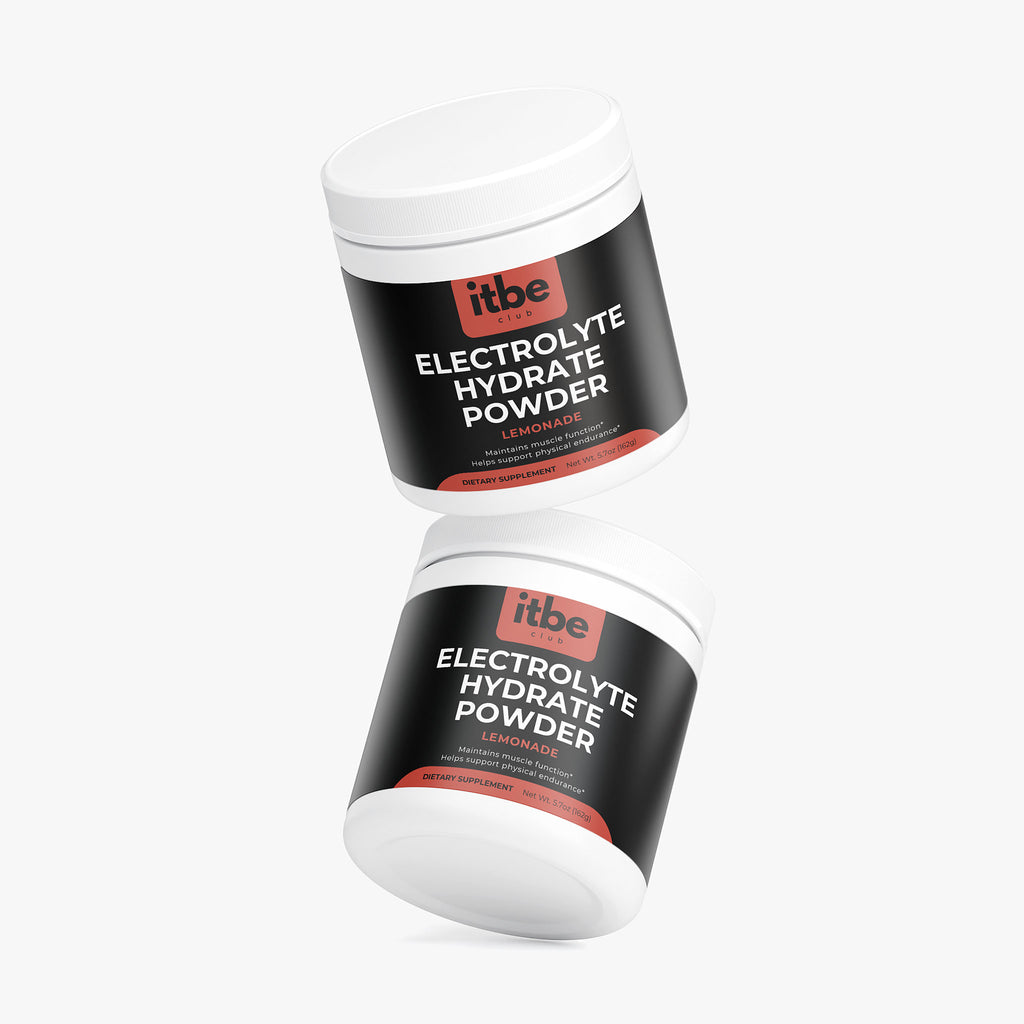 Electrolyte Hydrate Powder — Lemonade | Essential Electrolytes, B-Vitamins, Caffeine-Free (162 g)