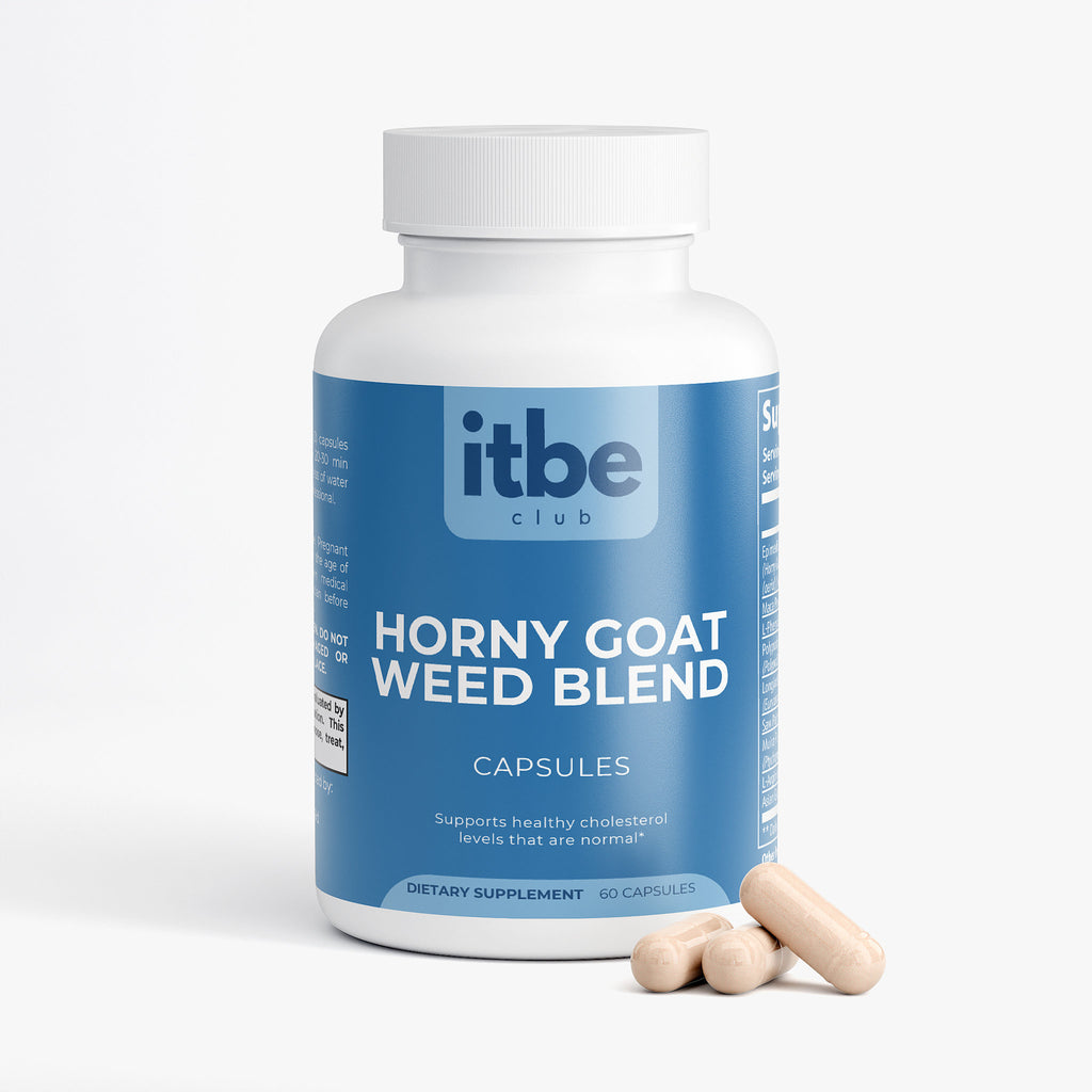 Horny Goat Weed Blend — Herbal Vitality Formula with Maca, Tongkat Ali, Ginseng & L-Arginine (60 Capsules)