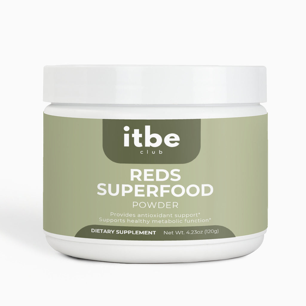Reds Superfood — Antioxidant Fruit & Beet Blend with Probiotics + Prebiotic Fiber (120 g)