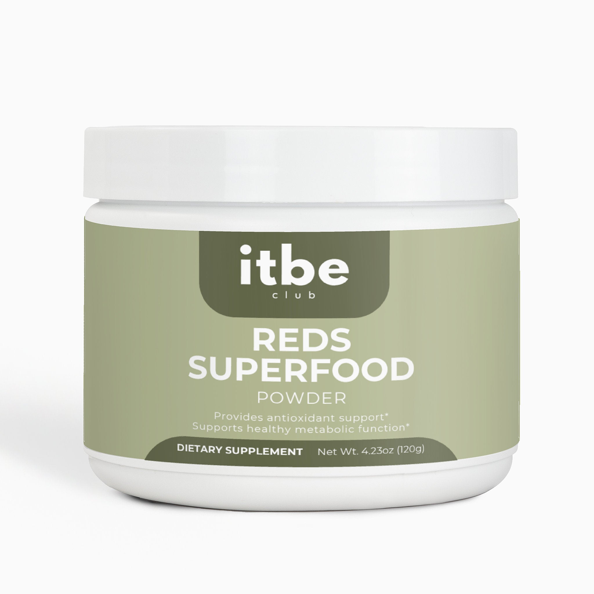 Reds Superfood — Antioxidant Fruit & Beet Blend with Probiotics + Prebiotic Fiber (120 g)