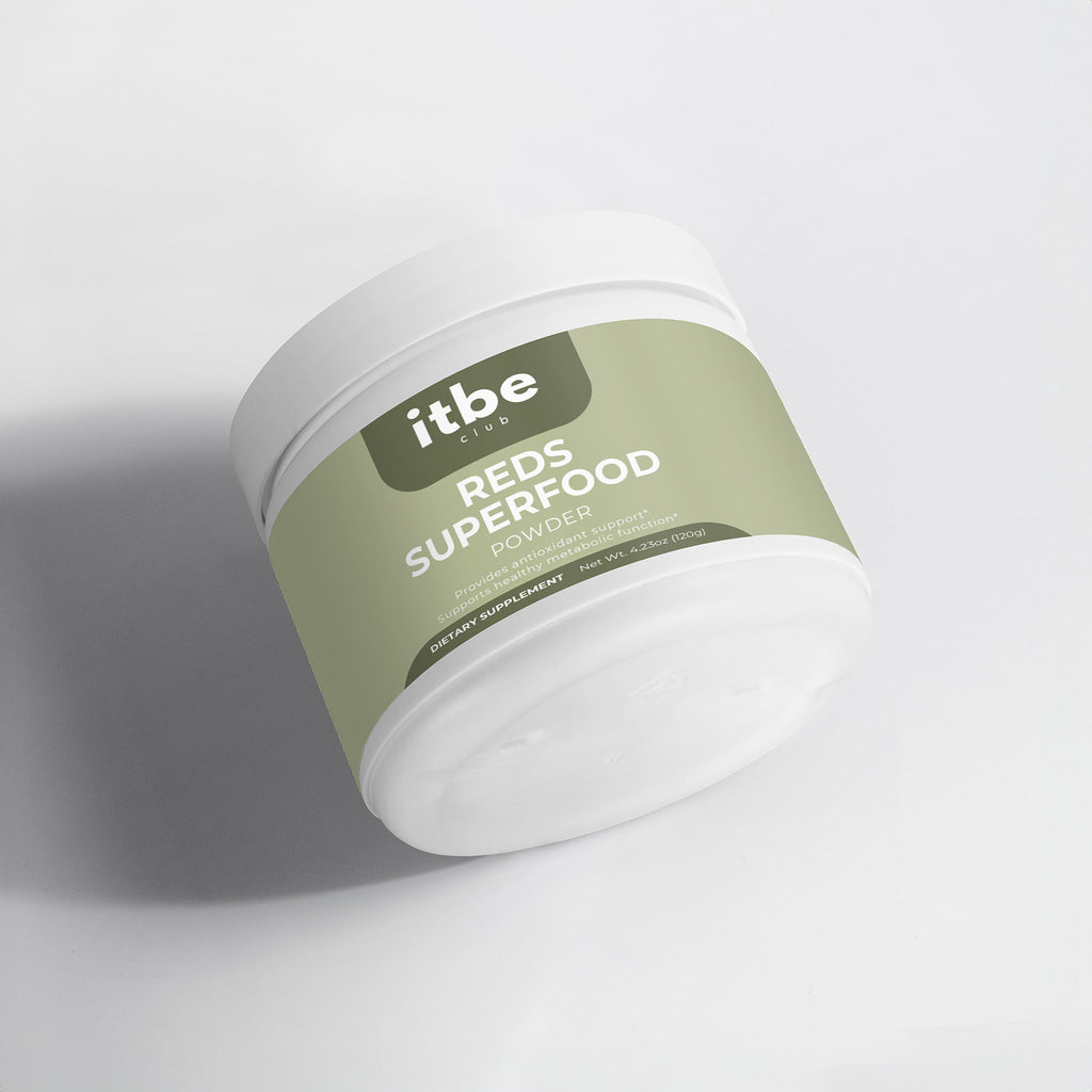 Reds Superfood — Antioxidant Fruit & Beet Blend with Probiotics + Prebiotic Fiber (120 g)