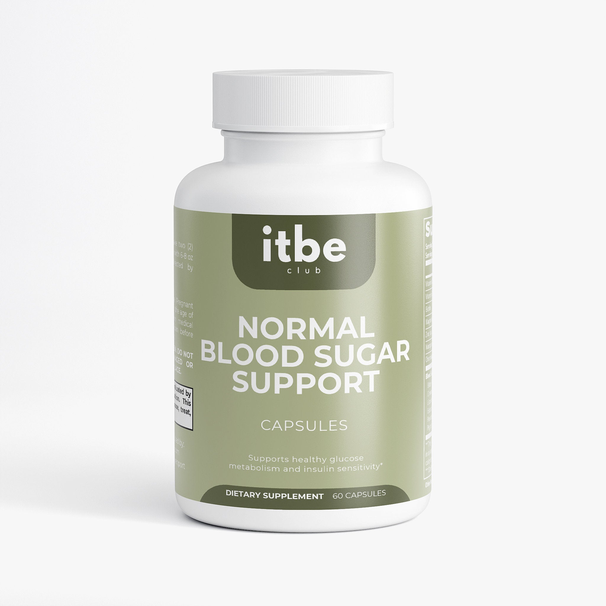 Normal Blood Sugar Support — Balanced Glucose & Metabolic Wellness with Cinnamon, Bitter Melon, Gymnema & Chromium (60 Capsules)