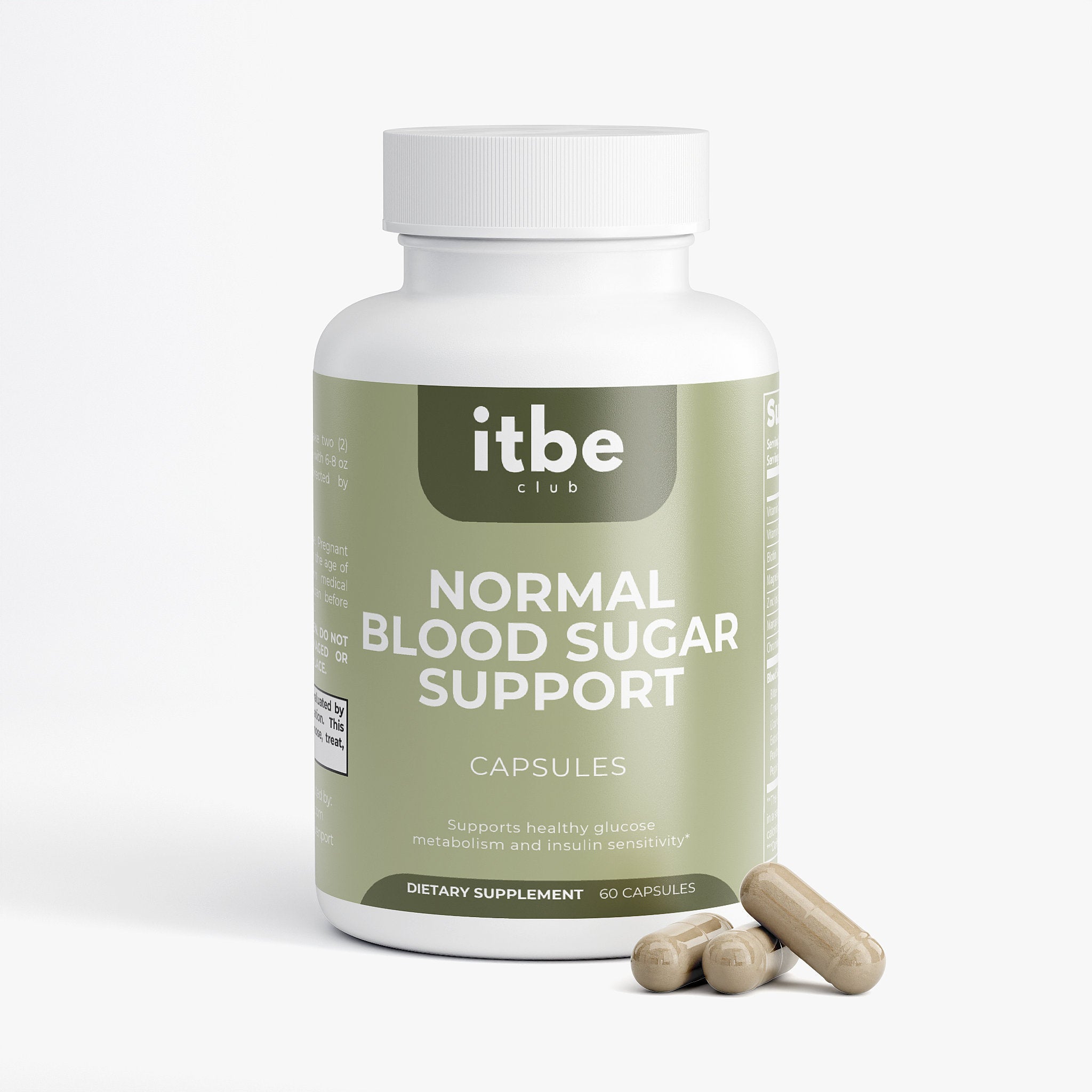 Normal Blood Sugar Support — Balanced Glucose & Metabolic Wellness with Cinnamon, Bitter Melon, Gymnema & Chromium (60 Capsules)